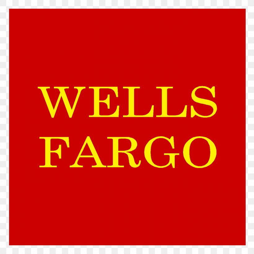 Wells Fargo Bank NYSE:WFC Business Investment, PNG, 1400x1400px, Wells Fargo, Area, Bank, Banner, Brand Download Free