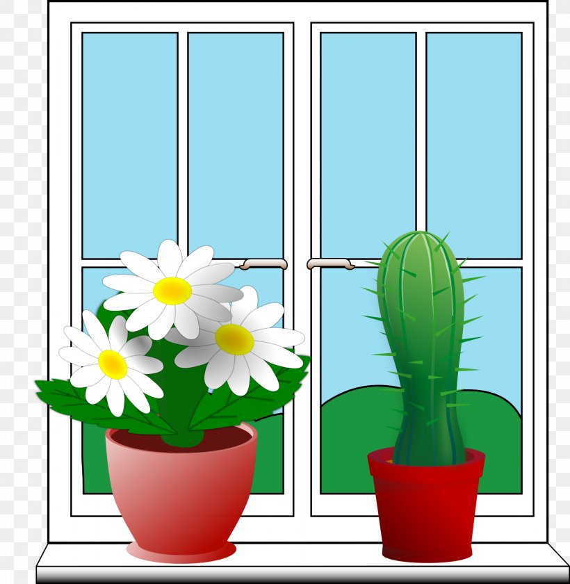 Window Free Content Clip Art, PNG, 1874x1920px, Window, Cactus, Floral Design, Floristry, Flower Download Free