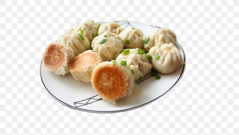 Shengjian Mantou Baozi Breakfast Stuffing, PNG, 668x464px, Shengjian Mantou, Allium Fistulosum, Appetizer, Asian Food, Baozi Download Free