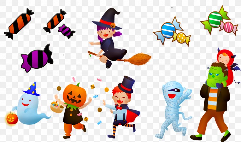 Halloween Ghost Cartoon, PNG, 1280x757px, Halloween, Candy, Clothing, Costume, Festival Download Free