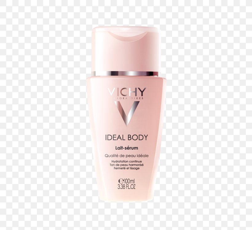 Lotion Vichy Ideal Body Serum-Milk Skin, PNG, 440x750px, Lotion, Cream, Hyaluronic Acid, Liquid, Milk Download Free