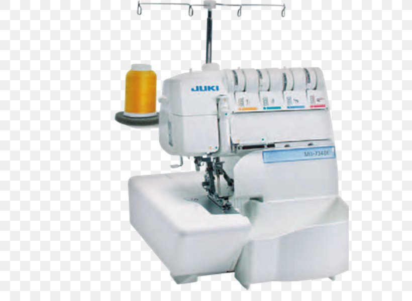 Overlock Juki MO-734DE Sewing Machines Stitch, PNG, 569x600px, Overlock, Handsewing Needles, Home Appliance, Juki, Juki Mo654de Download Free