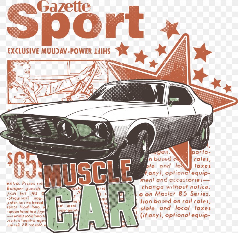 Sports Car T-shirt Paper Wallpaper, PNG, 2311x2270px, T Shirt, Advertising, Automotive Design, Brand, Car Download Free
