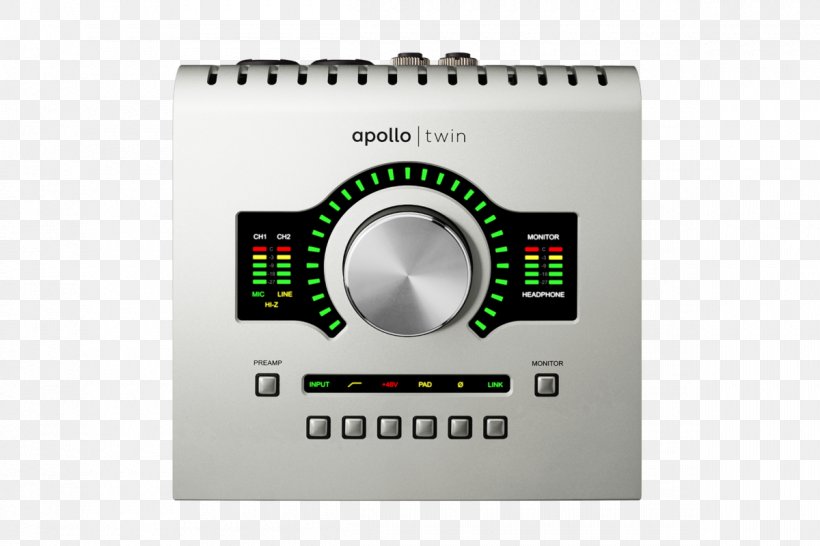 Universal Audio Apollo Twin Duo USB 3.0 Thunderbolt, PNG, 1200x800px, Universal Audio, Computer Software, Digital Signal Processing, Electronics, Hardware Download Free