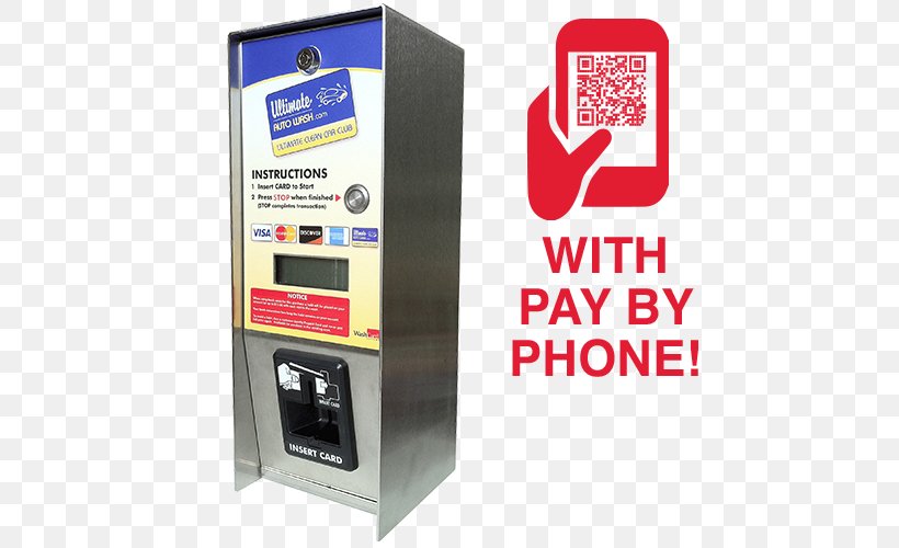 Credit Card Payment Terminal Self-service, PNG, 500x500px, Credit Card, Car Wash, Card Reader, Credit, Customer Download Free