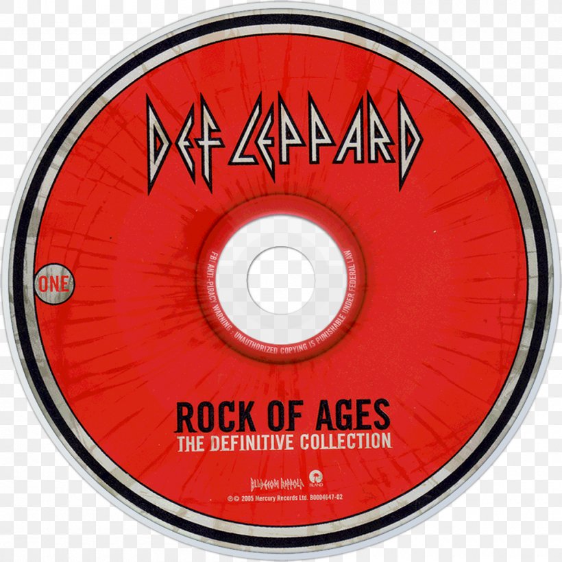 Def Leppard Rock Of Ages: The Definitive Collection Hysteria Rock Of Ages: The DVD Collection, PNG, 1000x1000px, Watercolor, Cartoon, Flower, Frame, Heart Download Free