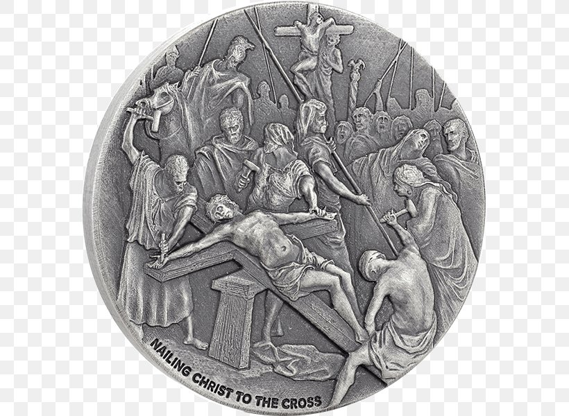 Coin Silver Gold Bar Baptism Of Jesus Bible, PNG, 600x600px, Coin, Baptism, Baptism Of Jesus, Bible, Black And White Download Free