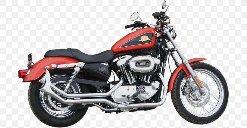 Harley-Davidson Sportster Motorcycle Softail Harley-Davidson Super Glide, PNG, 700x425px, Harleydavidson, Automotive Exhaust, Automotive Exterior, Cruiser, Custom Motorcycle Download Free