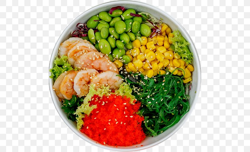 Poke Shabu-shabu Asian Cuisine Sushi Sashimi, PNG, 500x500px, Poke, Appetizer, Asian Cuisine, Asian Food, Cuisine Download Free