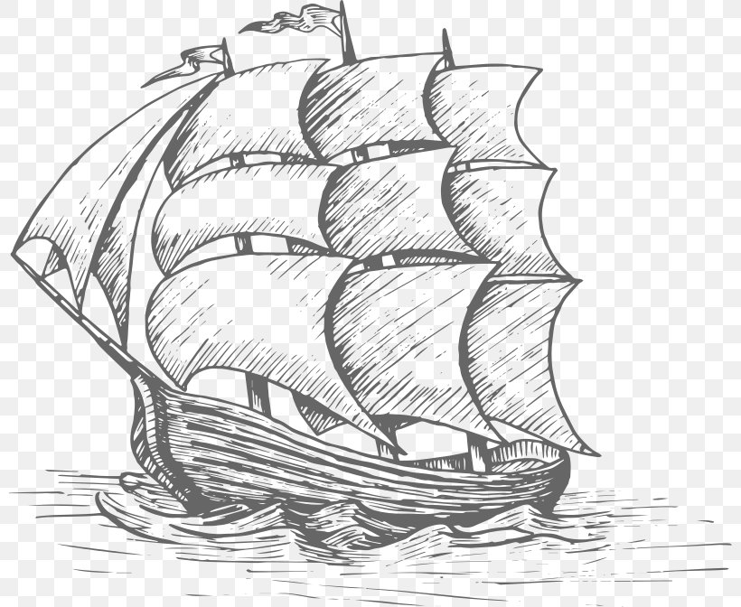 Ship Cartoon, PNG, 800x672px, Ship, Barque, Boat, Caravel, Carrack Download Free