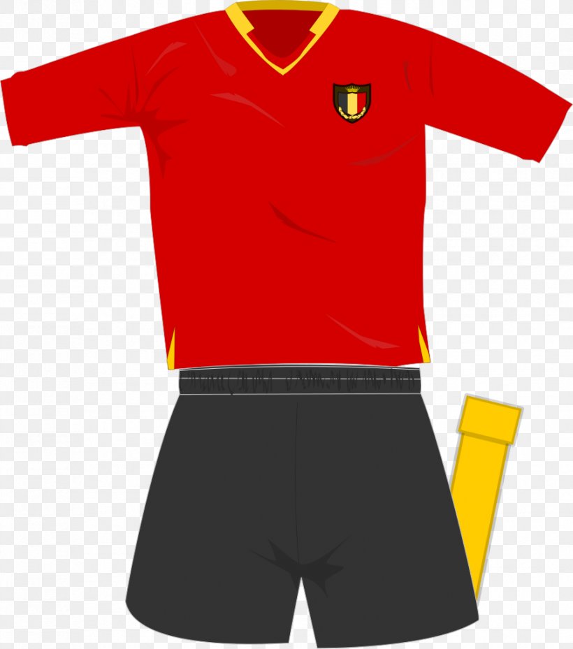 Belgium National Football Team T-shirt Kit, PNG, 903x1024px, Belgium National Football Team, Belgium, Black, Clothing, Football Download Free