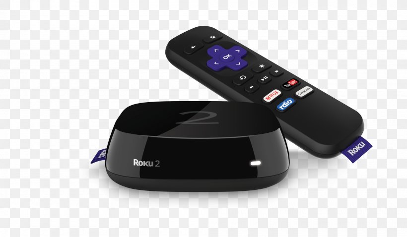 Roku Digital Media Player Streaming Media Television Netflix, PNG, 2000x1167px, Roku, Amazon Video, Audio Equipment, Digital Media Player, Electronic Device Download Free