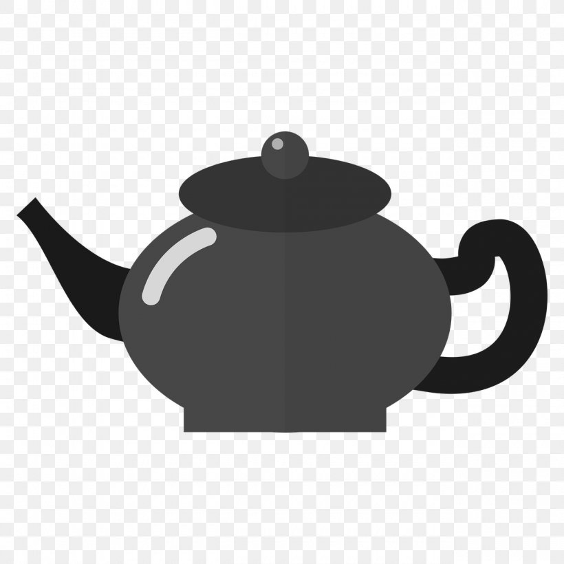 Steam Electric Kettle Clip Art, PNG, 1280x1280px, Tea, Black, Black And White, Boiling, Cup Download Free