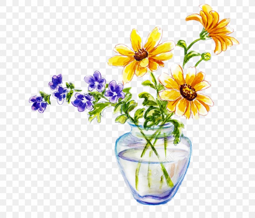 Stock Photography Vase Drawing, PNG, 967x826px, Stock Photography, Art, Chamaemelum Nobile, Cut Flowers, Daisy Download Free