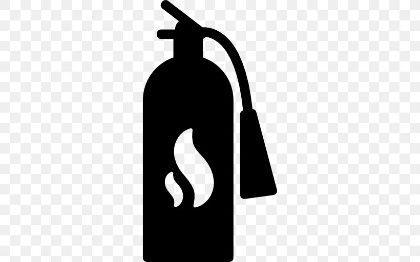 Logo Brand Silhouette, PNG, 512x512px, Fire Extinguishers, Black, Black And White, Bottle, Brand Download Free