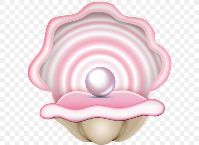 Oyster Pearl Clip Art, PNG, 594x598px, Oyster, Clam, Drawing, Flower, Pearl Download Free