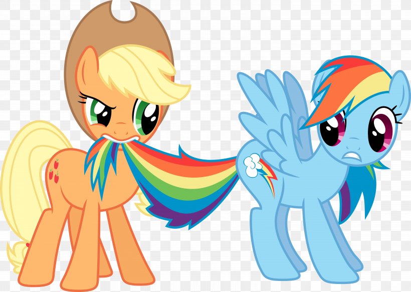 Rainbow Dash Applejack Rarity My Little Pony, PNG, 6000x4262px, Watercolor, Cartoon, Flower, Frame, Heart Download Free