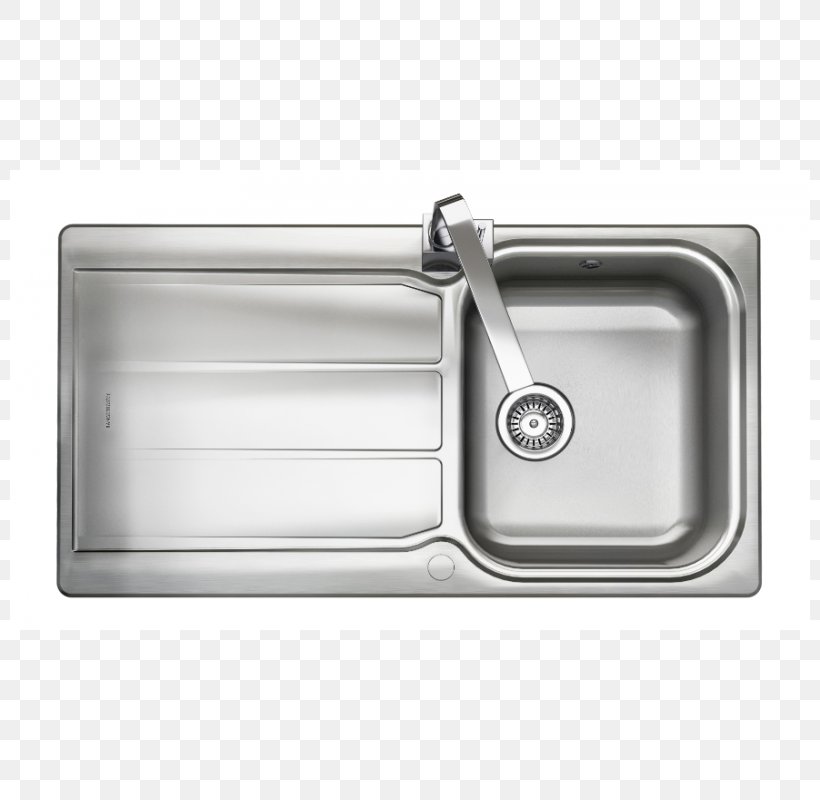 Sink Kitchen Bowl Stainless Steel Tap, PNG, 800x800px, Sink, Aga Rangemaster Group, Bowl, Brushed Metal, Ceramic Download Free
