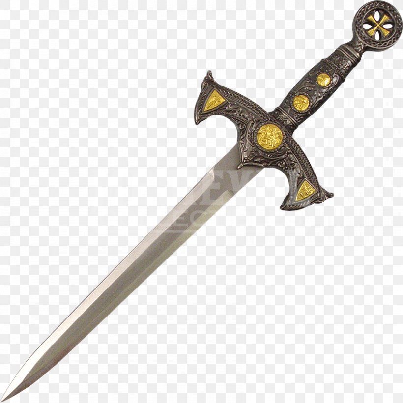 Dagger Knightly Sword Knife Weapon, PNG, 850x850px, Dagger, Blade, Cold Weapon, Combat Knife, Dirk Download Free