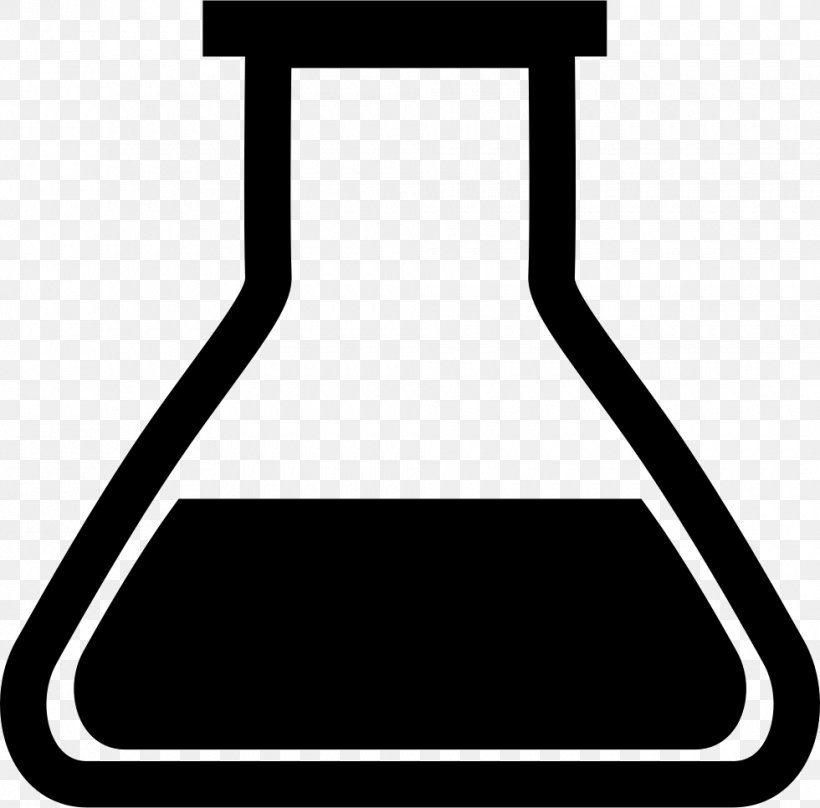 Laboratory Flasks Experiment Beaker Test Tubes, PNG, 980x966px, Laboratory Flasks, Area, Beaker, Black, Black And White Download Free