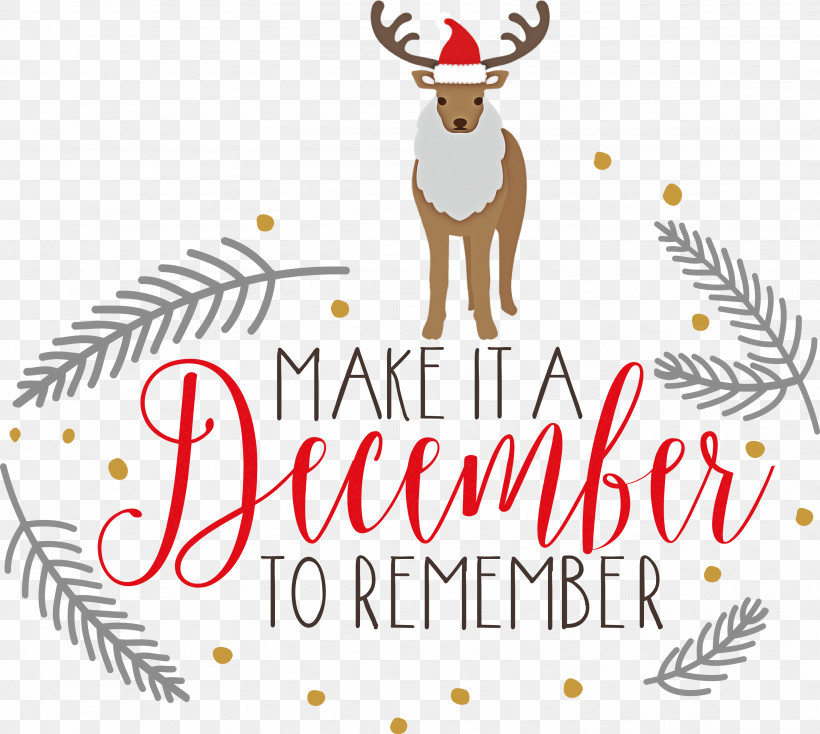 Make It A December December Winter, PNG, 3000x2688px, Make It A December, Christmas Archives, Christmas Day, Christmas Ornament M, December Download Free