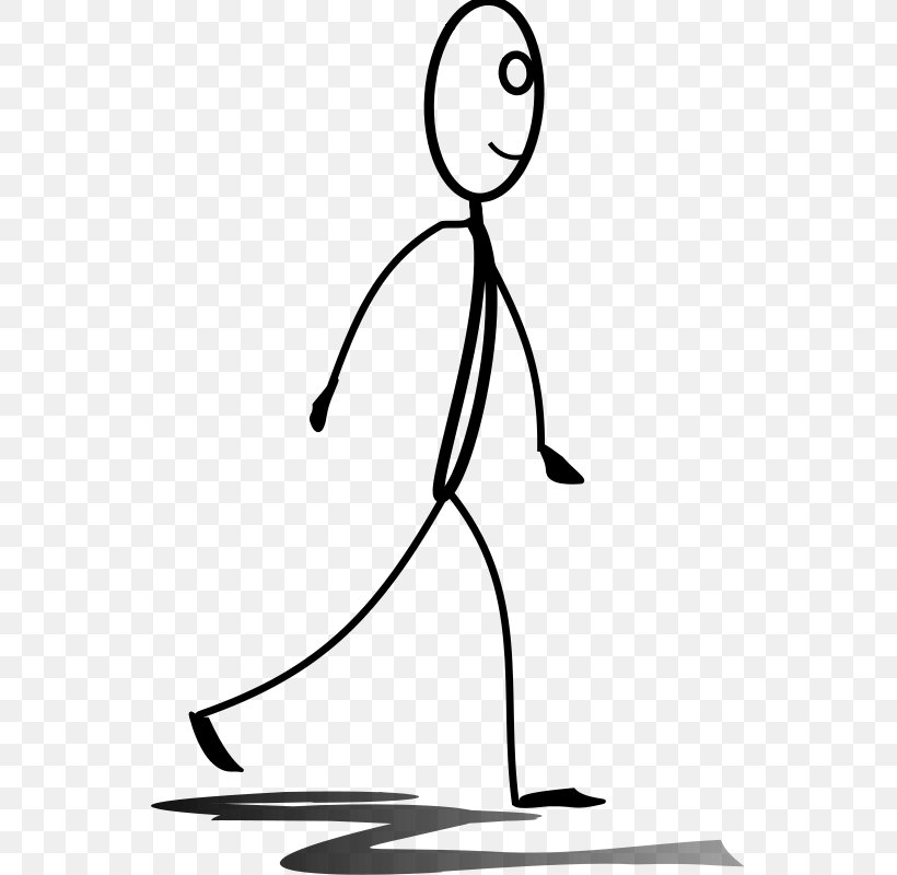 Stick Figure Walking Hiking Clip Art, PNG, 543x800px, Stick Figure, Area, Art, Artwork, Black Download Free