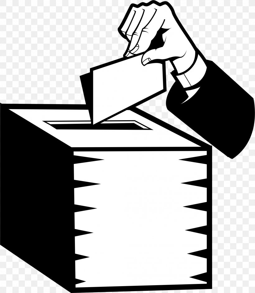 Ballot Box Voting Election Clip Art, PNG, 2090x2398px, Ballot, Artwork, Ballot Box, Black, Black And White Download Free