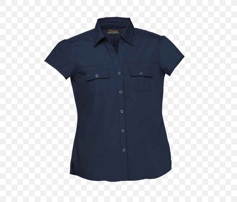 Blouse, PNG, 700x700px, Blouse, Black, Blue, Button, Shirt Download Free