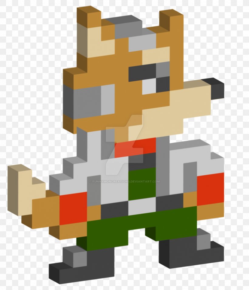 Fox McCloud 8-bit Star Fox, PNG, 829x964px, Fox Mccloud, Art, Bit, Deviantart, Digital Art Download Free