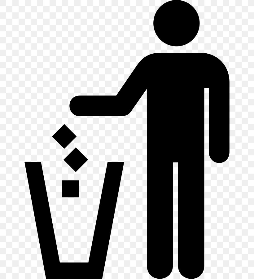 Litter Sign Symbol Clip Art, PNG, 662x900px, Litter, Black And White, Brand, Flat Design, Human Behavior Download Free