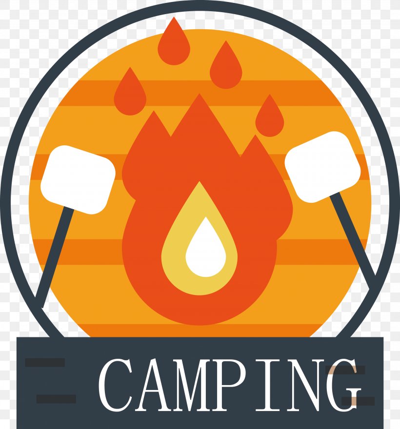 Logo Camping, PNG, 3176x3411px, Logo, Area, Brand, Camping, Orange Download Free