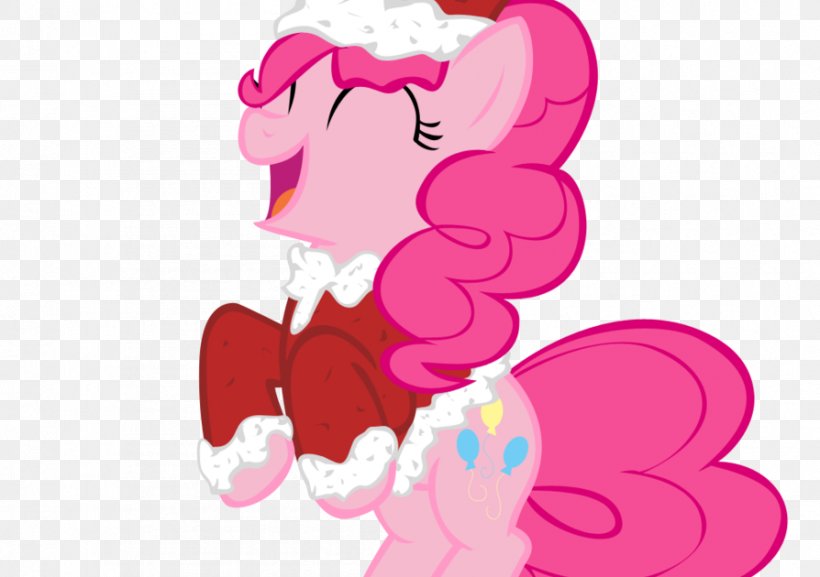 Pinkie Pie My Little Pony Rarity Christmas, PNG, 894x630px, Watercolor, Cartoon, Flower, Frame, Heart Download Free