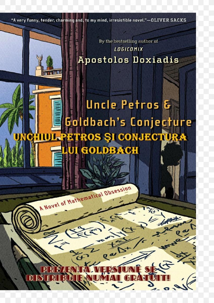 Uncle Petros And Goldbach's Conjecture Logicomix Red Dyed Hair Novel Mathematics, PNG, 1653x2339px, Novel, Book, Book Review, Furniture, Graphic Novel Download Free
