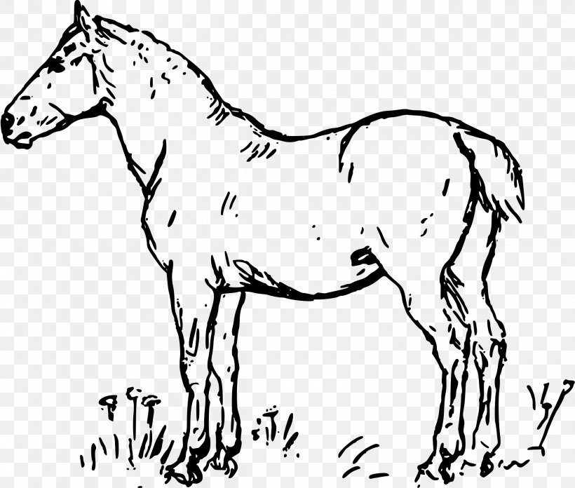 Horse Drawing Foal, PNG, 2400x2038px, Horse, Animal, Animal Figure, Art, Ausmalbild Download Free
