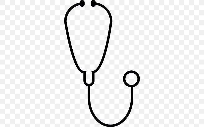 Stethoscope Computer Icons That's You! Medicine, PNG, 512x512px, Stethoscope, Area, Black And White, Body Jewelry, Interfaccia Download Free