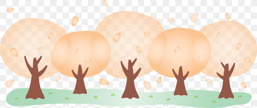 Abstract Spring Trees Abstract Spring, PNG, 2999x1265px, Abstract Spring Trees, Abstract Spring, Branch, Cartoon, Gesture Download Free