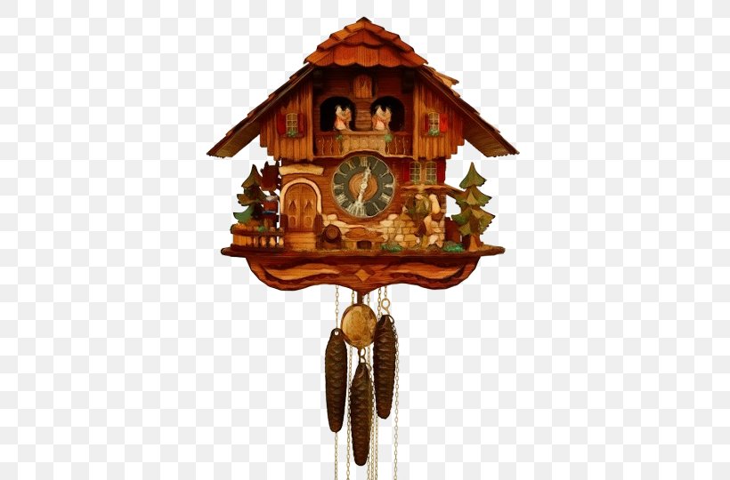 Clock Cuckoo Clock Wall Clock Furniture Home Accessories, PNG, 540x540px, Watercolor, Birdhouse, Clock, Cuckoo Clock, Furniture Download Free
