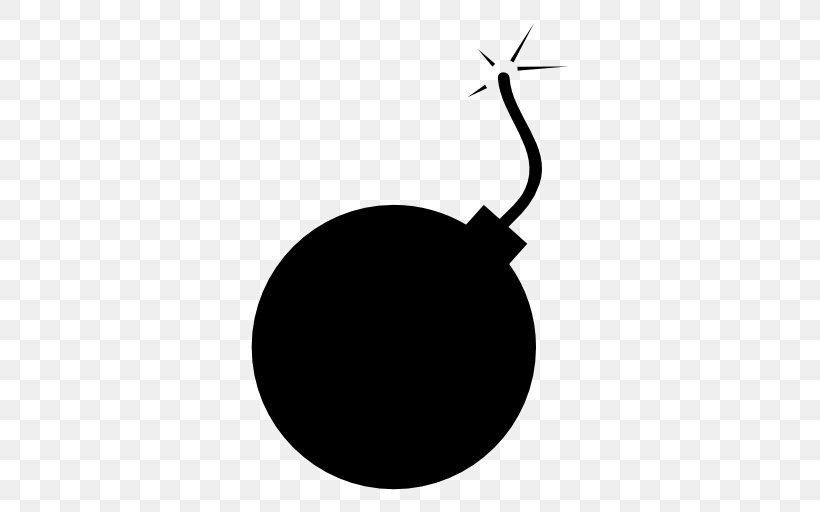 Bomb Weapon, PNG, 512x512px, Bomb, Animation, Black, Black And White, Explosion Download Free
