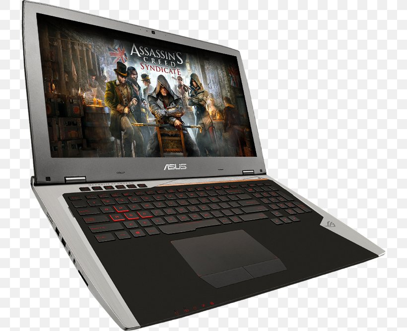 Netbook Laptop ASUS ROG GX700 Intel Core I7, PNG, 734x667px, Netbook, Asus, Computer, Computer Hardware, Computer Monitors Download Free