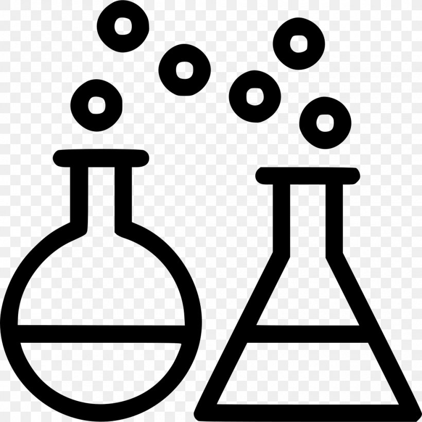 Laboratory Flasks Experiment Science, PNG, 980x980px, Laboratory, Area, Artwork, Beaker, Black And White Download Free