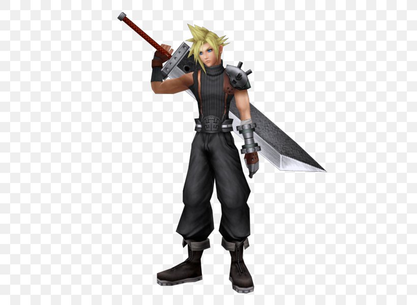 Final Fantasy VII Cloud Strife Dissidia Final Fantasy Tifa Lockhart Lightning, PNG, 800x600px, Final Fantasy Vii, Action Figure, Aerith Gainsborough, Cloud Strife, Costume Download Free