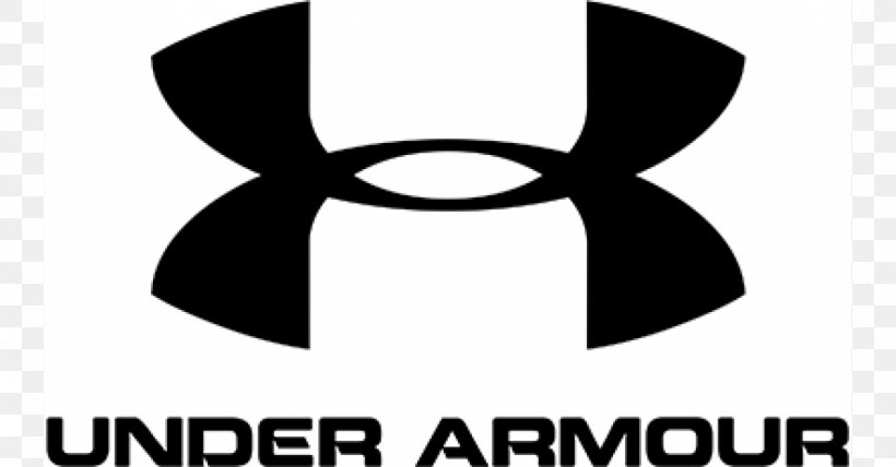 Under Armour T-shirt Desktop Wallpaper Logo High-definition Television, PNG, 1200x627px, Under Armour, Area, Black, Black And White, Brand Download Free