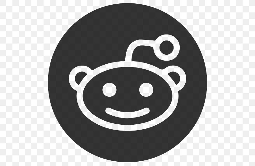 Reddit Clip Art Social Media, PNG, 536x534px, Reddit, Alien Blue, Black And White, Emoticon, Smile Download Free