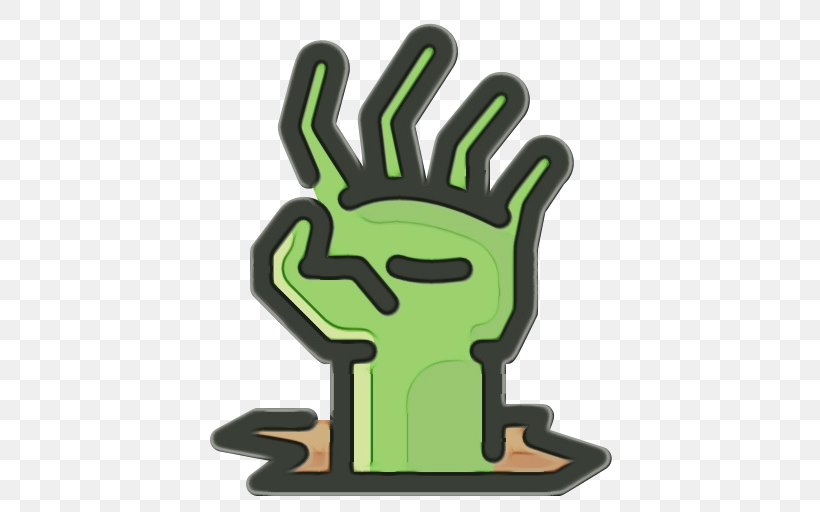 Green Finger Cartoon Hand Gesture, PNG, 512x512px, Watercolor, Animation, Cartoon, Finger, Gesture Download Free