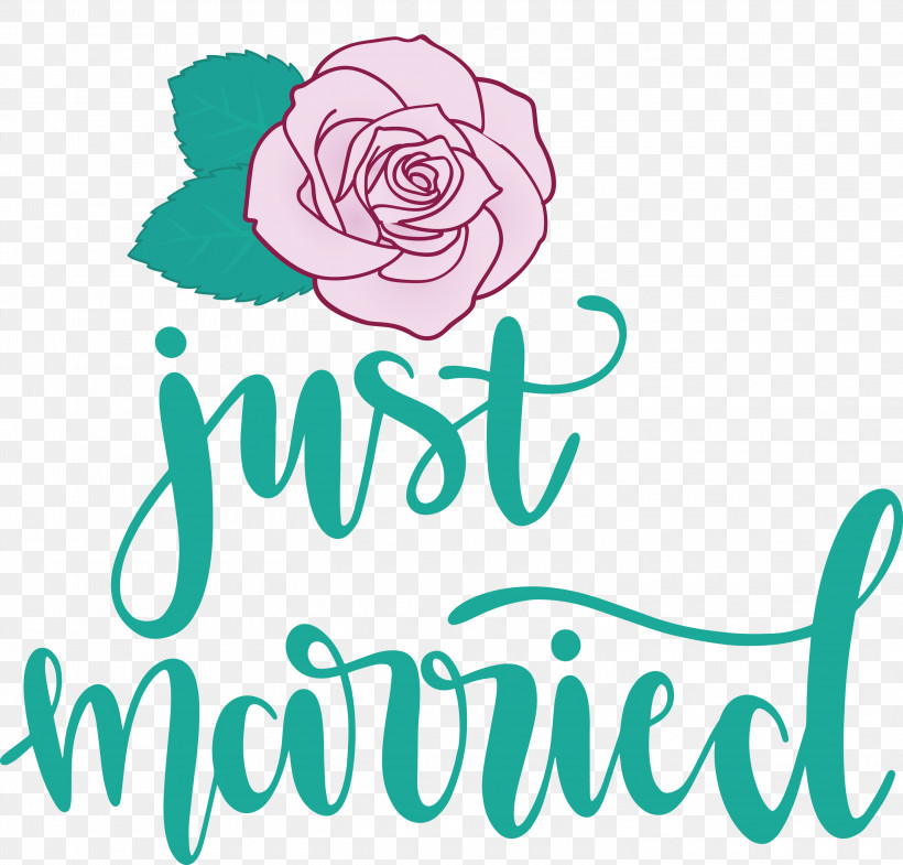 Just Married Wedding, PNG, 3000x2875px, Just Married, Flower, Happiness, Logo, Meter Download Free