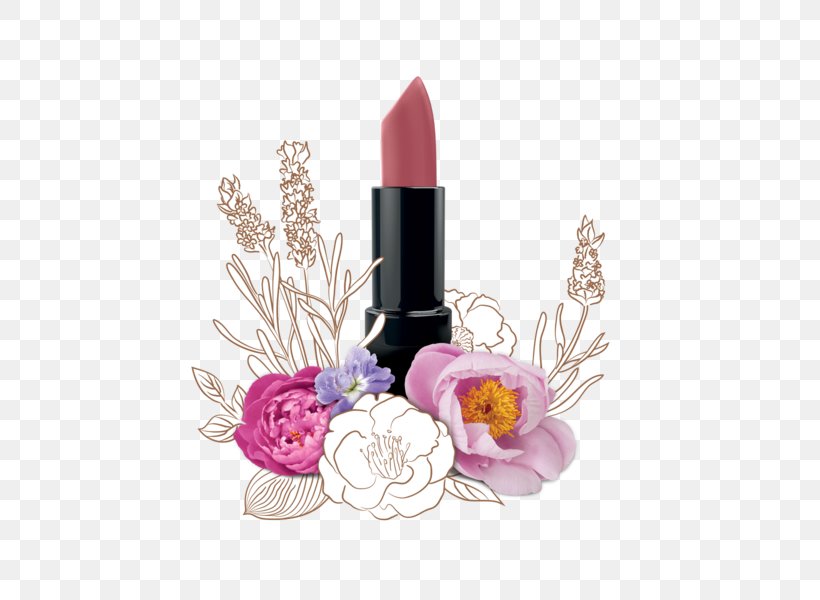 Lipstick Lip Balm Cosmetics Make-up, PNG, 600x600px, Lipstick, Cosmetics, Cream, Flower, Foundation Download Free