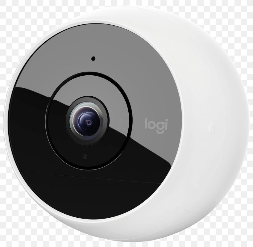 LOGITECH Circle 2 Smart Home Security Camera Wireless Security Camera, PNG, 800x800px, Logitech Circle 2, Camera, Camera Lens, Home Security, Ieee 80211 Download Free