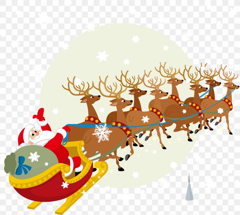 Santa Claus Reindeer Christmas Clip Art, PNG, 1665x1490px, Santa Claus, Antler, Art, Christmas, Christmas Decoration Download Free