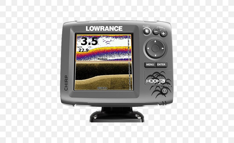 Fish Finders Lowrance Electronics Lowrance Elite 5x Chartplotter Marine Electronics, PNG, 500x500px, Fish Finders, Chartplotter, Chirp, Display Device, Electronic Device Download Free