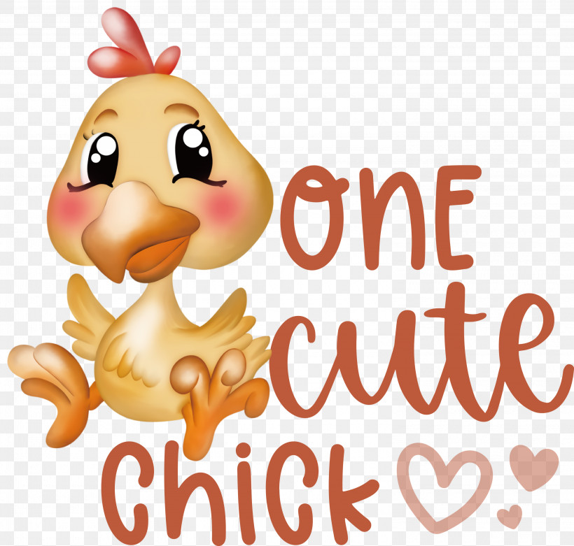 One Cute Chick Easter Day Happy Easter, PNG, 3000x2858px, Easter Day, Beak, Biology, Birds, Cartoon Download Free
